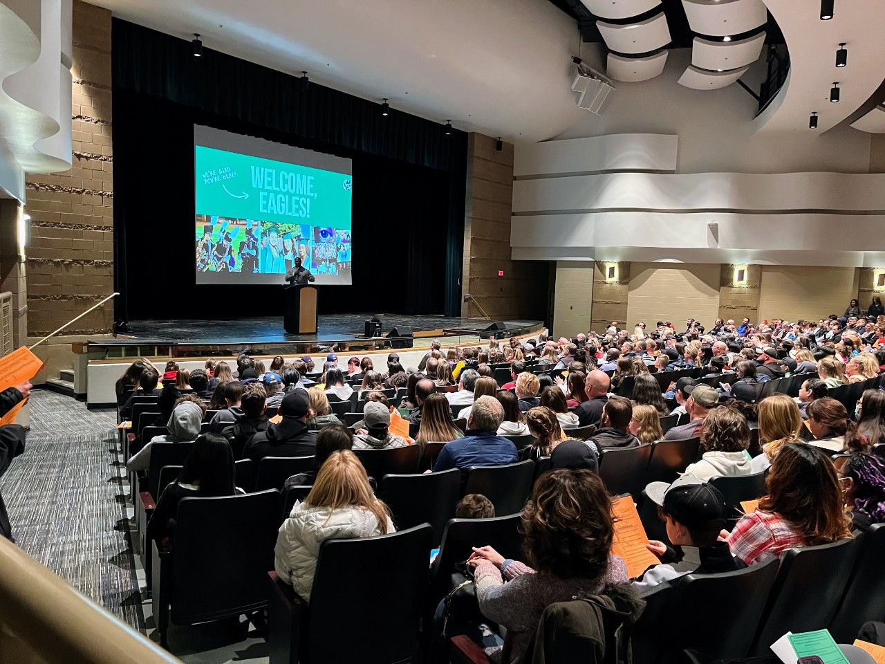 The PCHS Auditorium.